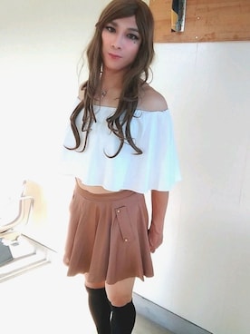 「COCO DEAL（ココディール）のアイテム」を使った、西村らんさん（メンズ・170cm）の夏コーディネート