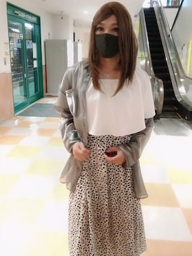 「MURUA（ムルーア）のアイテム」を使った、西村らんさん（メンズ・170cm）の夏コーディネート