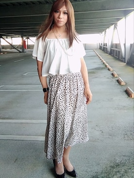 「INGNI（イング）のアイテム」を使った、西村らんさん（メンズ・170cm）の夏コーディネート