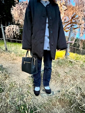 「Java（ジャバ）のアイテム」を使った、ありさん（レディース・153cm）の春コーディネート