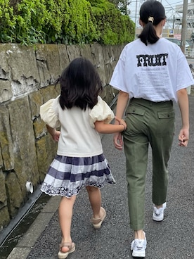 「JOURNAL STANDARD relume（ジャーナルスタンダード　レリューム）のアイテム」を使った、h.t.kさん（キッズ・120cm）の夏コーディネート
