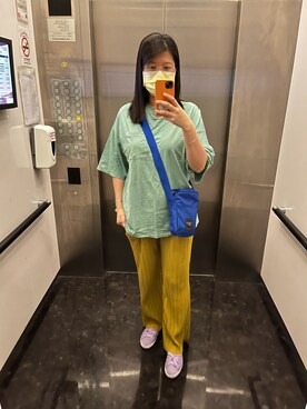 Ginty Huangさん(レディース・167cm)の夏コーディネート