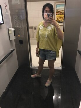 「rag & bone（ラグアンドボーン）のアイテム（パンツ）」を使った、Ginty Huangさん（レディース・167cm）の冬コーディネート