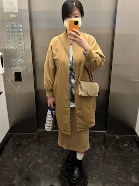 「Dr. Martens（ドクターマーチン）のDr.Martens  CHELSEA BOOT（ブーツ）」を使った、Ginty Huangさん（レディース・167cm）の夏コーディネート