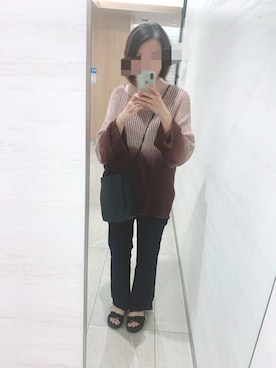 rii ＿❤︎さん（レディース・166cm）の秋コーディネート