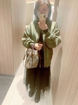 「maternity（マタニティ）のアイテム」を使った、rii ＿❤︎さん（レディース・166cm）の冬コーディネート