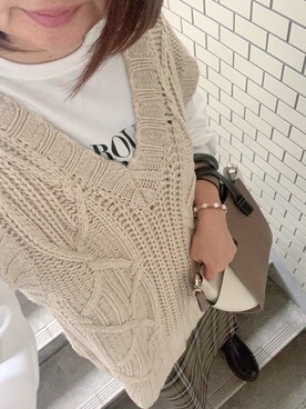 rii ＿❤︎さん（レディース・166cm）の秋コーディネート