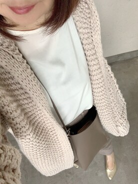 rii ＿❤︎さん（レディース・166cm）の秋コーディネート