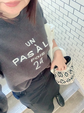 「LEPSIM（レプシィム）のアイテム（その他アウター）」を使った、rii ＿❤︎さん（レディース・166cm）の冬コーディネート