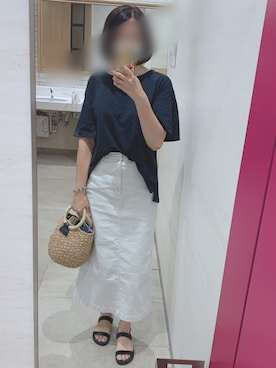 rii ＿❤︎さん（レディース・166cm）の夏コーディネート