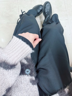 「LEPSIM（レプシィム）のアイテム（Tシャツ/カットソー）」を使った、rii ＿❤︎さん（レディース・166cm）の秋コーディネート