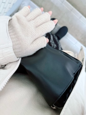 「アイテム（サロペット/オーバーオール）」を使った、rii ＿❤︎さん（レディース・166cm）の冬コーディネート