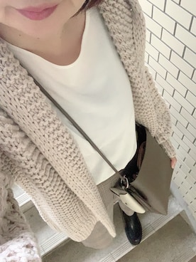 rii ＿❤︎さん（レディース・166cm）の秋コーディネート