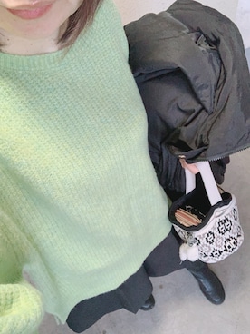 rii ＿❤︎さん（レディース・166cm）の冬コーディネート