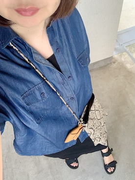 rii ＿❤︎さん（レディース・166cm）の秋コーディネート