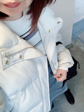 「LEPSIM（レプシィム）のアイテム（トレンチコート）」を使った、rii ＿❤︎さん（レディース・166cm）の冬コーディネート