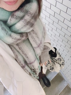 「LEPSIM（レプシィム）のアイテム（その他アウター）」を使った、rii ＿❤︎さん（レディース・166cm）の冬コーディネート