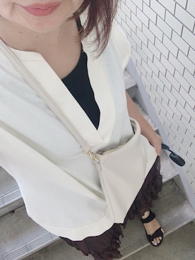 rii ＿❤︎さん（レディース・166cm）の秋コーディネート