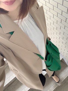 「さしいろ」｜rii ＿❤︎さん（レディース・166cm）の春コーディネート