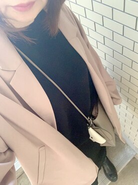 rii ＿❤︎さん（レディース・166cm）の秋コーディネート