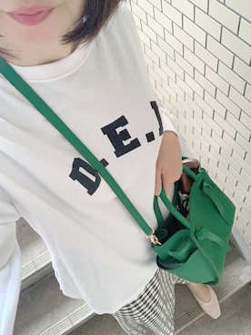 rii ＿❤︎さん（レディース・166cm）の夏コーディネート