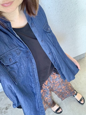 rii ＿❤︎さん（レディース・166cm）の夏コーディネート