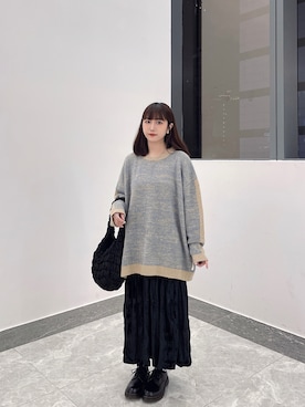 「no brand（ノーブランド）のアイテム（その他シューズ）」を使った、Shan Chih さん（レディース・151cm）の秋コーディネート