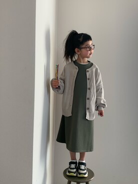 momono13さん（キッズ・120cm）の冬コーディネート