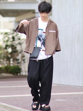 こめさん（メンズ・177cm）の夏コーディネート