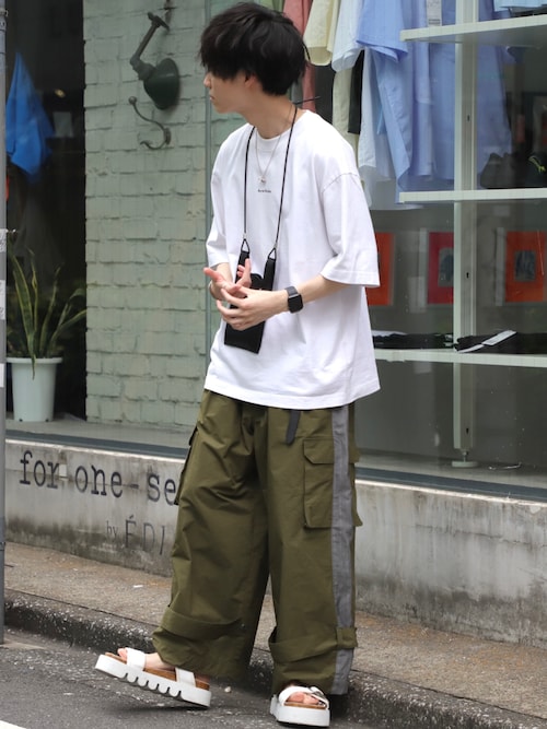 こめ|Acne StudiosのTシャツ/カットソーを使ったコーディネート - WEAR 取扱 アクネストゥディオスTシャツ! Tシャツ/カットソー(半袖/袖なし)