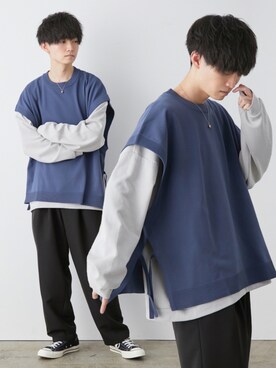 こめさん（メンズ・177cm）の夏コーディネート