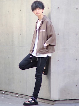 こめさん（メンズ・177cm）の夏コーディネート