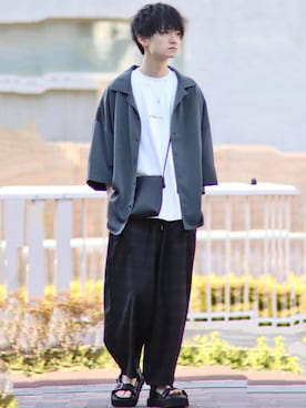 こめさん(メンズ・177cm)の夏コーディネート