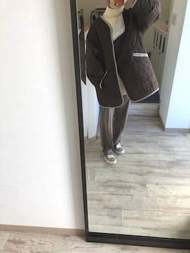 「An3pocket（アンポケット）のアイテム」を使った、ななさん（レディース・164cm）の冬コーディネート