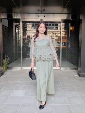 「Kana（カナ）のアイテム」を使った、kana_staffさん（レディース・155cm）の春コーディネート