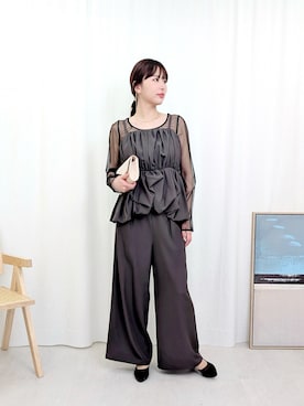 「Kana（カナ）のアイテム」を使った、kana_staffさん（レディース・169cm）の春コーディネート