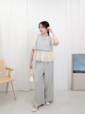 「Kana（カナ）のアイテム」を使った、kana_staffさん（レディース・155cm）の春コーディネート