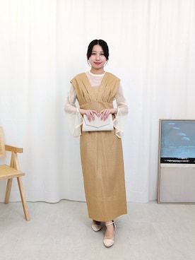 「Kana（カナ）のアイテム」を使った、kana_staffさん（レディース・155cm）の春コーディネート