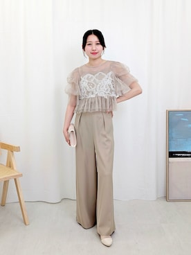 「Kana（カナ）のアイテム」を使った、kana_staffさん（レディース・155cm）の春コーディネート