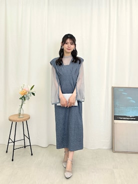 「ドレス」｜kana_staffさん（レディース・157cm）の夏コーディネート