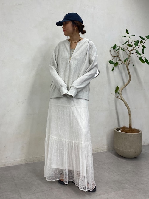 【新色追加】【インフルエンサー OKOCHI企画】ハーフジップスウェット