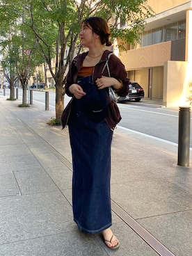 「アイテム（ジャケット/アウター）」を使った、sakuraさん（レディース・166cm・30代）の夏コーディネート