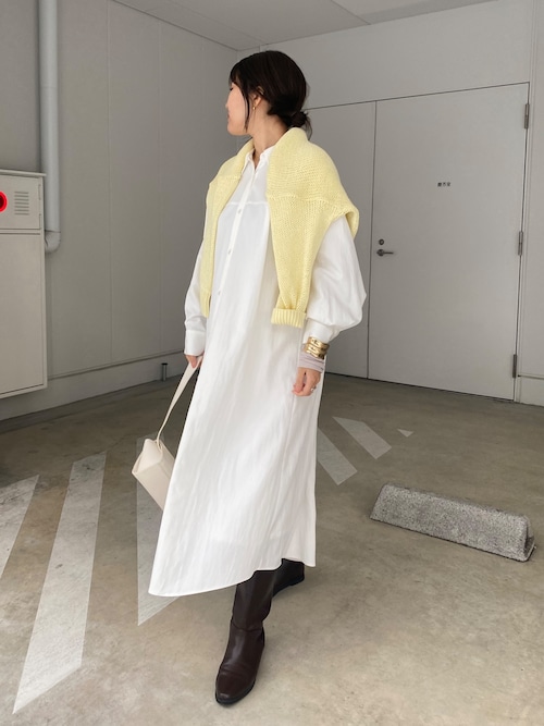 【新発売】今週の市販 セール】袖ボリュームシャツワンピース（ワンピース）｜DouDou ワンピース