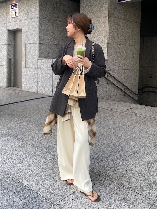 リボンヤーンフェザープルオーバー（ニット/セーター）｜DouDou