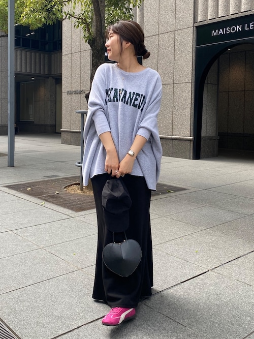 【たわにゃん★様】DouDou MAGLIONE ロゴポンチョニット シニカル たわにゃん☆様】DouDou MAGLIONE ロゴポンチョニット シニカル