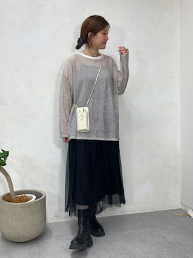 sakuraさん（レディース・165cm）の冬コーディネート