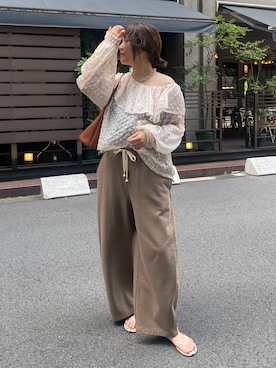 sakuraさん（レディース・166cm）の夏コーディネート