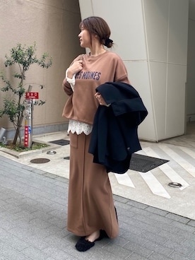 「アイテム（パンプス）」を使った、sakuraさん（レディース・166cm・30代）の冬コーディネート