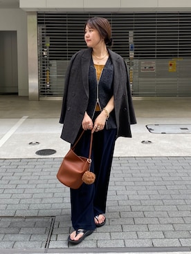 「アイテム（その他小物）」を使った、sakuraさん（レディース・166cm）の秋コーディネート