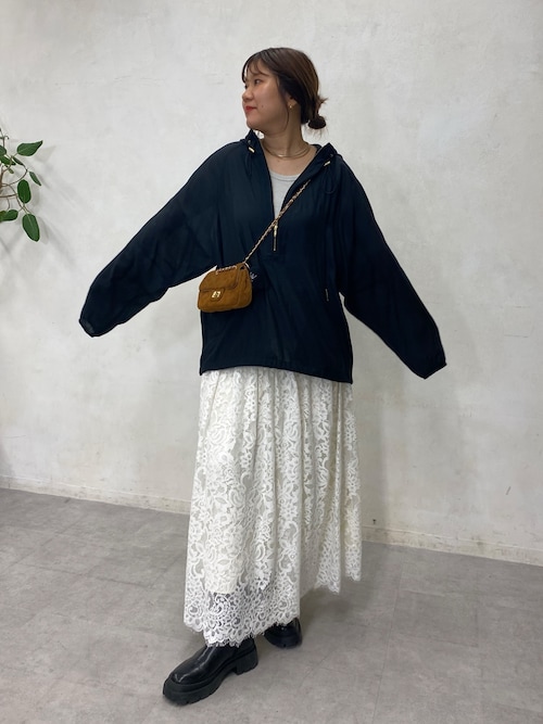 即日発送 新品 着映え DOUDOU スカラレースフレアスカート ブラック DOUDOU｜【完売カラー再追加!/着映え◎】スカラレースフレア